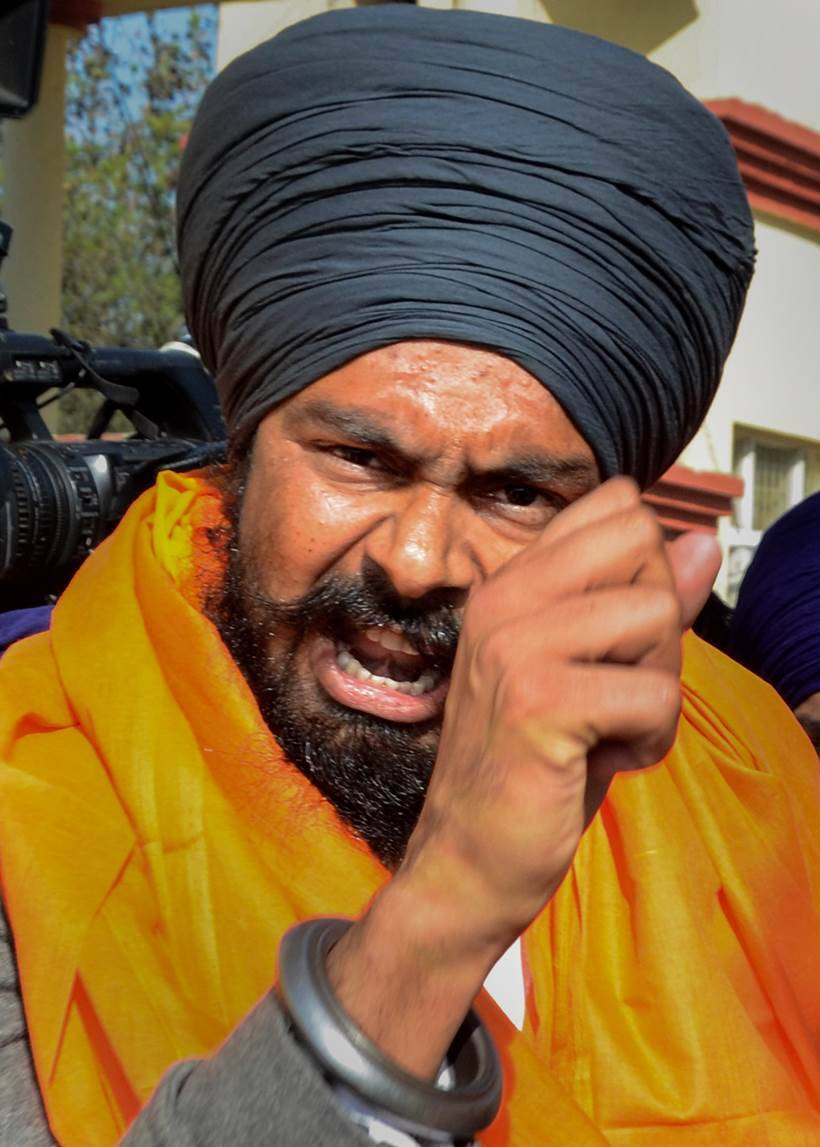 Amritpal Singh’S Aide Walks Out Of Jail 